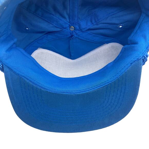 Vintage Rope Hat Ted Co Blaze King Stove Dealer La Grande Oregon SnapBack Blue - Picture 11 of 14